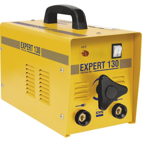 GYS EXPERT 130 Machine à souder à électrodes Jaune 130 A (1/2)