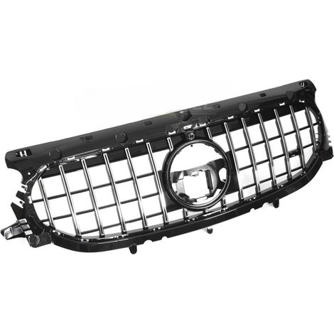 Grille calandre Mercedes GLA H247 de 2019 a 2023 Noir Chrome-42731594 (1/4)