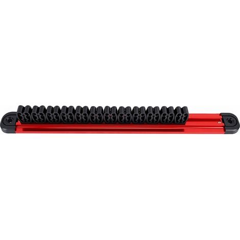 Organisateur d'outils magnétique, range-clés et tournevis, support de rangement magnétique en alliage d'aluminium. (1/5)