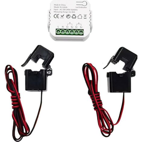 ZigBee Smart Switch ZigBee Meter Power Monitor APP Real-Time Power Statistics Consumption Querying 2CT (1/5)