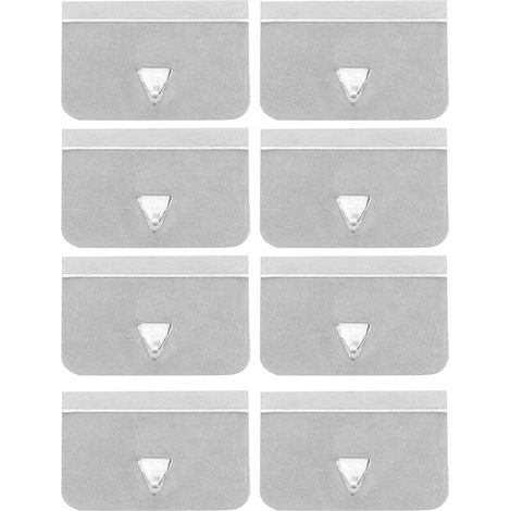 Ensemble universel de clips de retenue de fixation en acier inoxydable pour canal de déflecteur de pluie de vent de voiture (8 pièces) (1/5)
