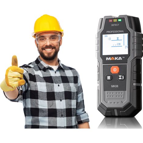 Rilevatore di cavi Maka MK08 + batteria 6LR