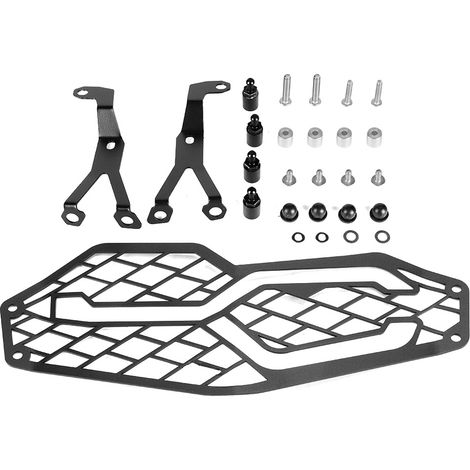 Paire de gants de moto universels à doigts complets, antidérapants, respirants, protecteurs et de conduite, taille L noire (1/5)