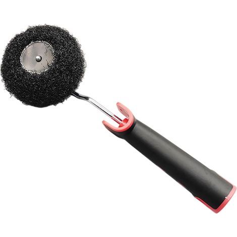 Rouleau de peinture en polyester haute densité pour applicateur d'angle précis Outil de peinture murale Poignée ergonomique Extension Rouleau (1/5)