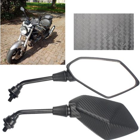 Motorcycle rearview mirror, sports car rearview mirror, reversing mirror, carbon fiber reversing mirror