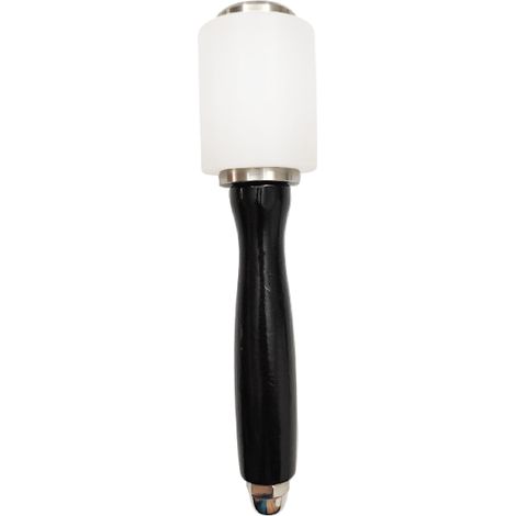 Lntyq Lederhammer - 21,5 cm - Nylon-Gummihammer mit Holzgriff - Lederwerkzeuge zum Nähen, für Lederhandwerk, Lederverarbeitung, Schnitzen, Stanzen und Stempeln (1/4)