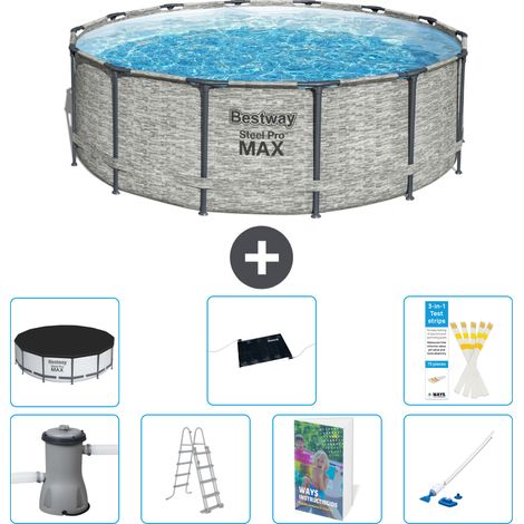 Bestway Steel Pro MAX Rund - 427x122 cm - 8-teilig S600