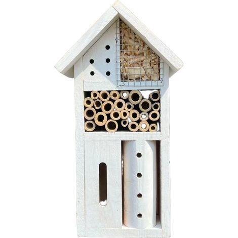 Maisons à insectes, hôtels à insectes, habitats naturels pour insectes bénéfiques adaptés aux abeilles, papillons, coccinelles, jardins et terrasses. (1/5)