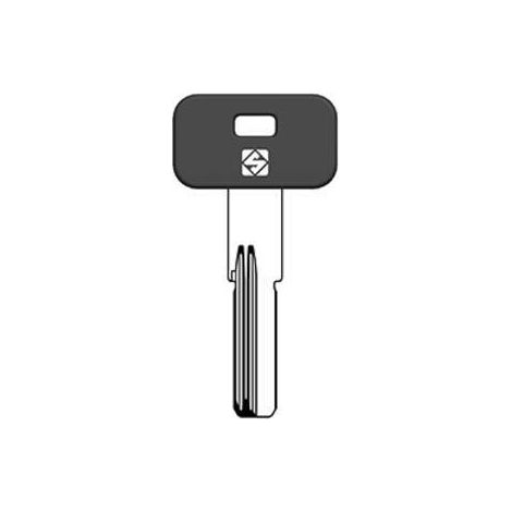 5 x SILCA IBF5RP CHIAVE PUNZONATA TESTA PLASTICA OTTONE