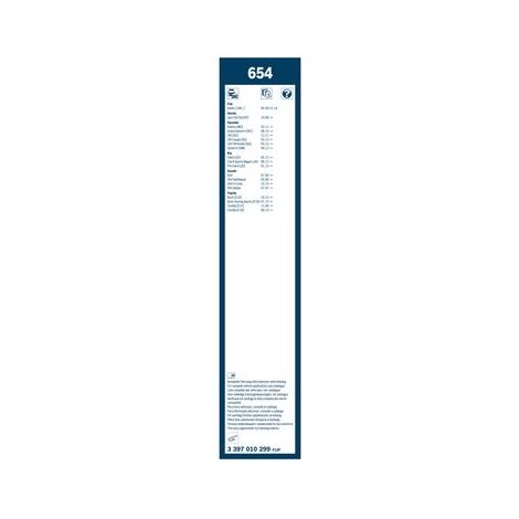 Balai d'essuie-glace BOSCH 3 397 010 299 FIAT
