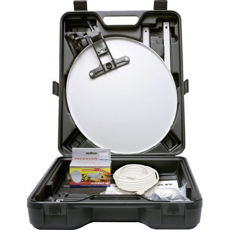 Kit satellite de camping - Telestar - sans récepteur - parabole 35 cm - réception numérique de qualité (1/3)