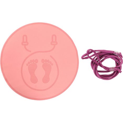 Jump Rope Mat Round TPE Yoga Pad Shock Absorption Noise Reduction for Home Gym Indoor