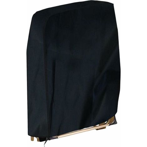 Folding Recliner Chair Cover, 210D Oxford Fabric, Stackable Garden Chair Cover, Folding Sun Lounger Cover with Storage Bag for Patio Lounger (1/5)