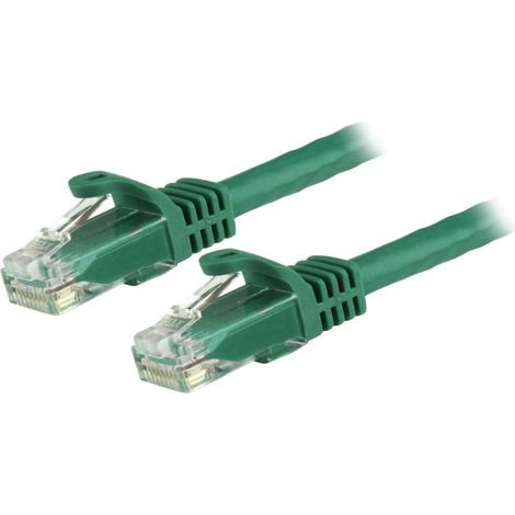 StarTech.com 7,5m CAT6-Kabel - grünes CAT6-Patchkabel - Snagless RJ45-Steckverbinder - ETL