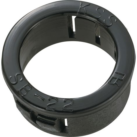TRU COMPONENTS TC-SBR22203 Kabeldurchführung Klemm-Ø (max.) 17.5 mm Plattenstärke (max.) 3.2 mm Po