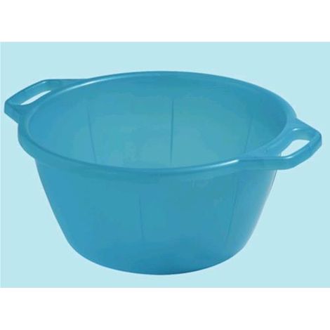 Bacinella Secchio Bucato Multiuso Tonda Blu 28,5 x 12 cm