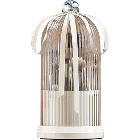 Drehbarer Stiftehalter, Schreibtisch-Aufbewahrungsorganizer für Make-up-Pinsel, Kunststoff, Heimdekoration für Kosmetikstifte (1/5)