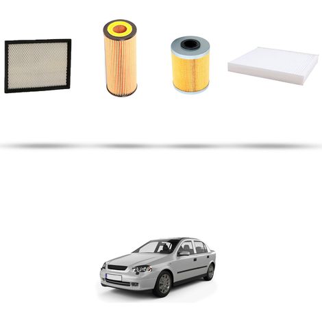 Kit tagliando 4 filtri compatibile con Opel Astra G 2.2 DTI 16v 92kw dal 2002 (1/5)