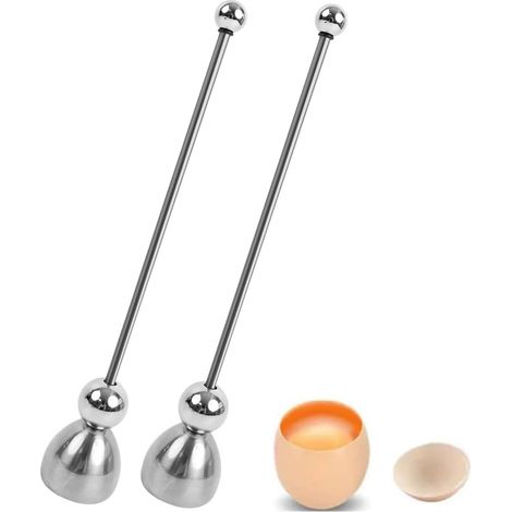 L'ouvre-bouteille d'oeuf en acier inoxydable France mesurer l'outil de mélange de boule (1/5)