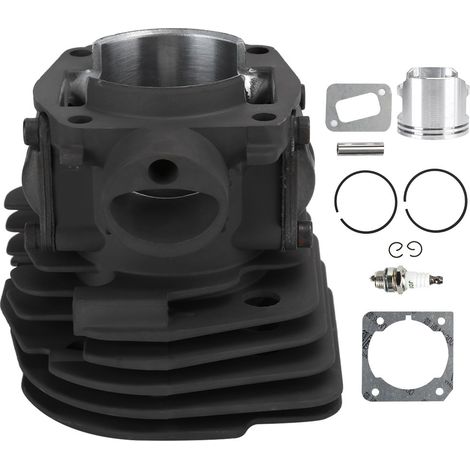 Kit de joint de piston et cylindre compatible avec les tronçonneuses Husqvarna 346XP, 350, 351 et 353, bougie d'allumage (1/5)