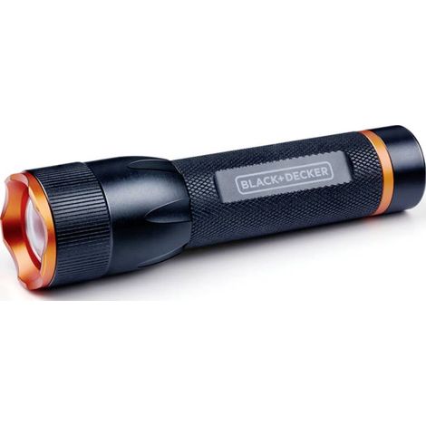 BLACK+DECKER Lampe de poche Noir H3.7xl3.7xL13.8cm