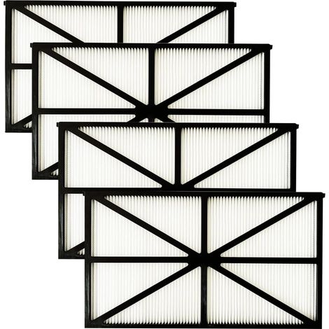 4er-Pack Hayward Sharkvac Filters RCX70101PAK2 Ersatz-Poolfilterkartuschen, kompatibel mit Hayward Robotic In-Boden-Poolreinigern