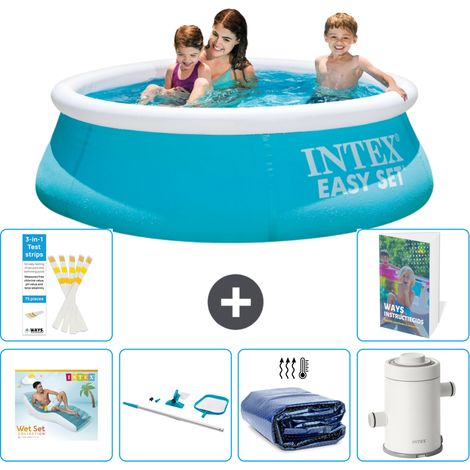 Easy Set Pool Rund - 183x51 cm - 7-teilig S96