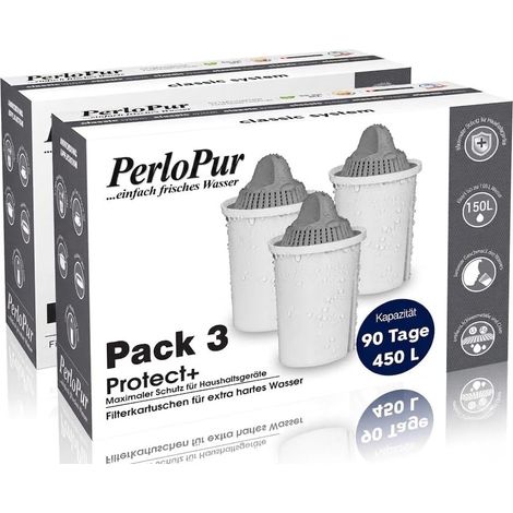 classic - Pour l'eau dure - Pack de 6 cartouches filtrantes (compatible avec Brita Classic) (1/5)