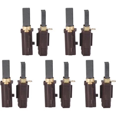 10x Balais de charbon pour moteur d'aspirateur 2311480 333261 33326-1 pour Ametek Lamb Tools (1/5)