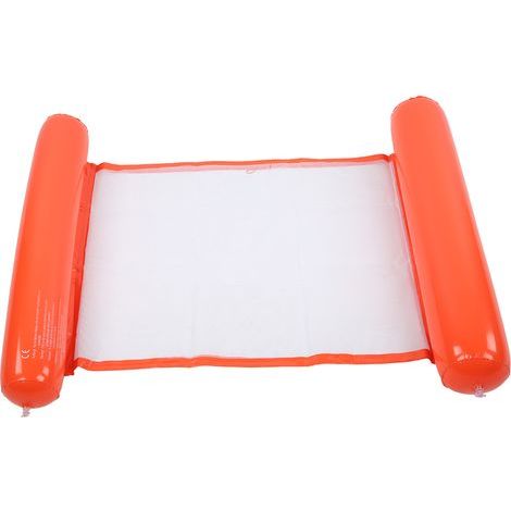 Hamac flottant gonflable épais, grand modèle pour piscine, chaise lounge portable été bleu, femmes hommes (1/5)
