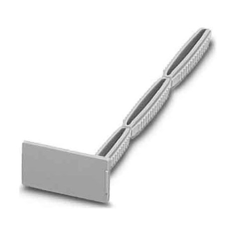 Support de repérage de bornier de raccordement Phoenix Contact série KLM 3-L à utiliser avec Bloc de jonction ( Prix pour 1 ) (1/2)