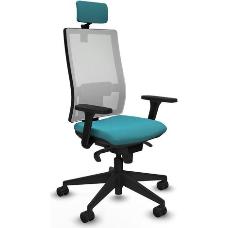 Piqueras et Crespo 3D066N2 Chaise de bureau turquoise (1/3)