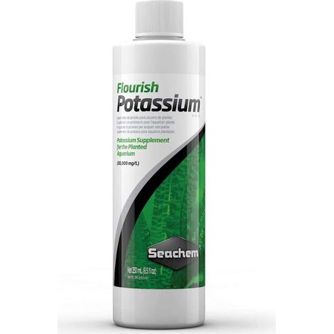 Seachem Flourish Potassium - Supplemento per acquari con Piante - 2000 ml (1/3)