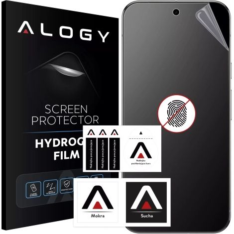 Pellicola protettiva in idrogel Alogy HydroSkin Matte Pro™ per Google Pixel 9 / 9 Pro "SENZA IMPRONTA DIGITALE" (1/5)
