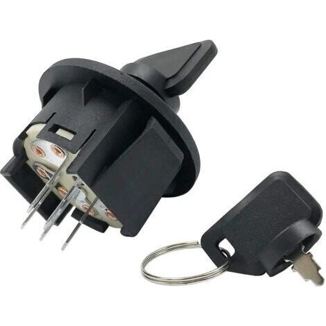 NALOOKAMIC Interrupteur d'allumage à 5 bornes pour 117-2221 137-4100 Exmark Lazer Z Toro Z Master TimeCutter ZS SS Series Titan (1/4)