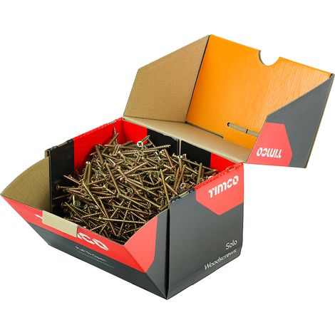 TIMCO Solo Countersunk Gold Woodscrews - 4.0 x 60