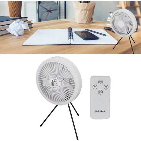 Elektrischer Stativventilator, Campinglampe für den Außenbereich, kleiner tragbarer Deckenventilator, USB-Ladefunktion. (1/5)