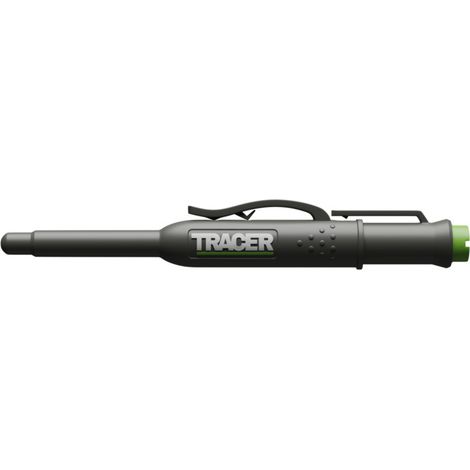 Tracer - Tieflochmarker mit Doppelspitzsstifte und Halteclip. Schwarz Markierung - AMP2