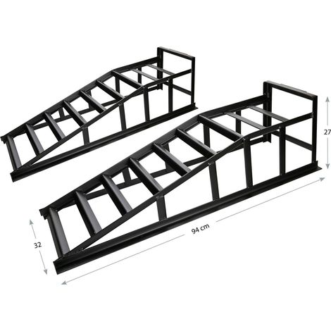 Rampe sollevamento XL per veicoli, 2 pz
