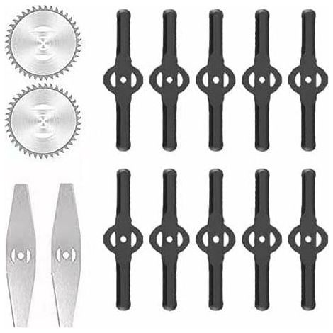 Déstockage Accessoires Tondeuse à Gazon : Lames Désherbeur Électrique, Lames de Scie et Manche Télescopique Léger pour Entretien Jardin et Allées (1/4)