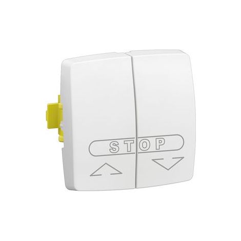 Double poussoir pour volets roulants Appareillage saillie complosable blanc - LEGRAND - 086110L