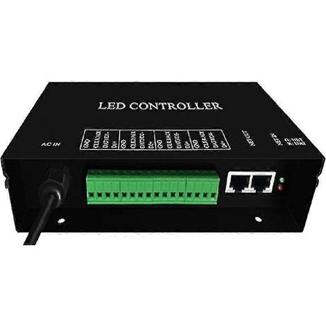 Artnet H802ra 4-Port (4096 Pixel) DMX-Controller, Artnet WS2801-Controller, WS2811-Controller, Artnet Pixel-Schnittstelle