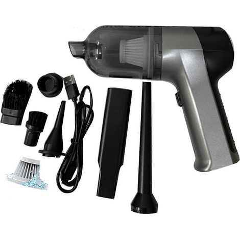 Portable Wireless Car Vacuum Cleaner Mini Handheld Cleaner-- (1/5)