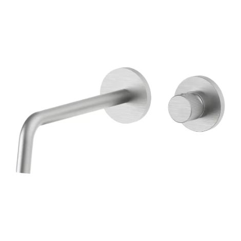 Außen-Set für Unterputz-Waschtischmischer Steel Looking, mit Auslauf 248 mm. Paffoni Serie Jo JOBOX106ST70 Steel looking (1/2)