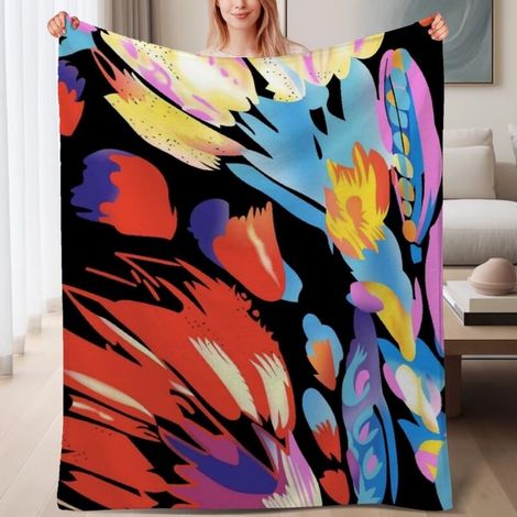 Pour les familles qui aiment cuisiner ensemble : couverture moelleuse 60x80 pouces (1/4)