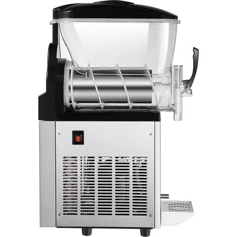 Machine à Slushy Commerciale 12L, Réservoir Unique, 48 Gobelets, Acier Inoxydable, pour Smoothies et Boissons Glacées, Idéale pour Fêtes, Restaurants, Cafés et Bars (1/5)