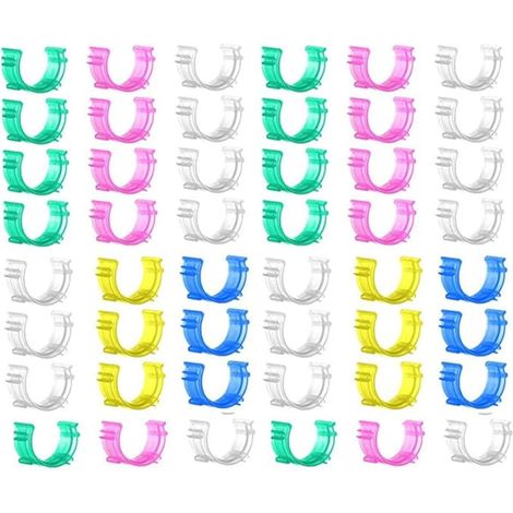 Clip Support Canette Couture Range Canette Couture Pour Machine À Coudre Clips Porte- Pour Stocker Les Bobines Accessoire De Pour Débutants Et Amateurs 2.70 X 1.70 X 1.20 Cm (1/5)