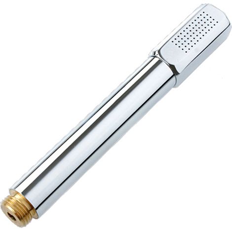 GROHE Duschkopf, 1 Strahl, Handbrause, mit Verbrühungsschutz und Wasserspartechnologie, einfach zu installieren und zu reinigen, Chrom-Finish (AquaForge-Anschluss).