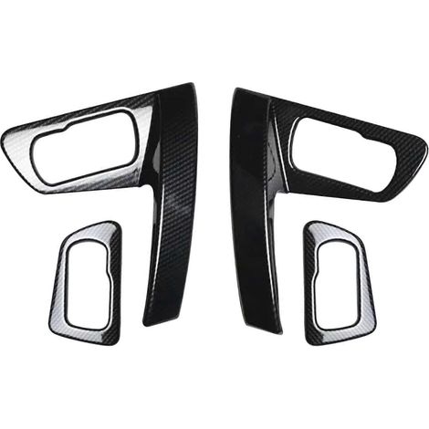 Poignée intérieure de porte en ABS pour Nissan Qashqai J10 (2008-2015), accoudoir, cadre de rampe, panneau de lampe, finition fibre de carbone. (1/5)