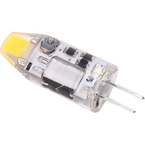 Ampoule LED G4 2W 300LM à deux broches non dimmable pour lustre AC/DC 12V (blanc froid 6000-6500K) (1/5)
